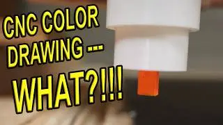 HOW YOUR CNC ROUTER CAN DRAW MULTI-COLOR LOW COST POSTERS IN 5 MINUTES