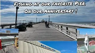 ANNIVERSARY WEEKEND CELEBRATION!  Fishing @ Apache Pier with live entertainment  at night. #fishing 