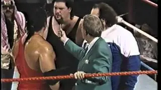 Ed Whalen stirs up trouble in Stampede Wrestling