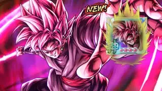 10-Star Ultra Rose Platinum Equipment Showcase! | Dragon Ball Legends