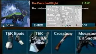 (Map) Hầm ngục ark mobile The drenched Blight  Ark Mobile new dungeon (all room).