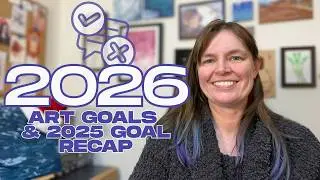Цели в сфере искусства на 2026 год | Не волнуйтесь, искусство тоже существует!