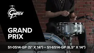 GRETSCH Grand Prix Snares with Paul Albrecht (SOUND DEMO)