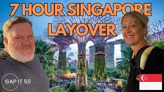 Changi Airport 7 hour layover - Free Singapore Tour | GAP IT 50