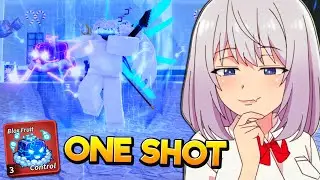 MELHOR COMBO ONE SHOT COM A NOVA CONTROL REWORK NO BLOX FRUITS!!!