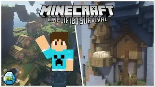 An AMPLIFIED Village + Base Expansion | Minecraft 1.16.5 Amplified Survival Let's Play