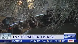 Tennessee winter storm death toll reaches 13, over 100,000 still without power