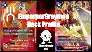 EmperorGreymon Deck Profile - Hybrid - BT7 W/Side Deck