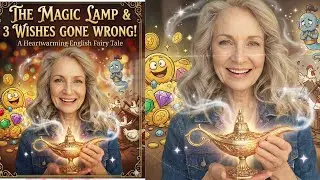 The Magic Lamp & 3 Wishes Gone Wrong! | A Heartwarming English Fairy Tale