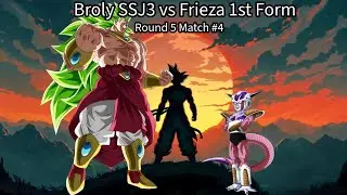 Round 5 Match #4: Broly SSJ3 vs Frieza 1st Form (Dragon Ball Raging Blast 2 Ultimate Tournament)