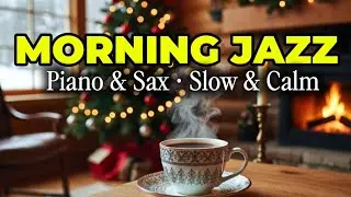 Smooth Jazz Piano & Saxophone for Relaxation | Calm Coffee Shop Music 2025