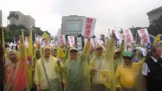 Labor Day March in Taipei