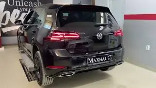 MAXHAUST  ACTIVE SOUND🇩🇪🔊    GOLF 7 R LINE 2020