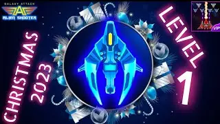 Galaxy Attack Alien Shooter Christmas Event 2023 Level 1 By Zambario Gamers