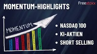 Momentum Aktien Boxen mit Monatsgewinn 📈 Biotech Shorts laufen 📉 Netflix, Crowdstrike, Palantir