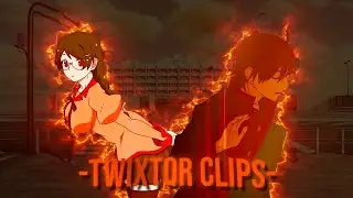 Araragi and Hanekawa Twixtor Clips (Kizumonogatari)