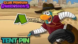 TENT PIN LOCATION ⛺| CLUB PENGUIN DIMENSIONS