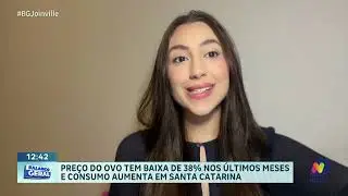 Com queda de 38% no preço, ovo ganha espaço na mesa dos catarinenses