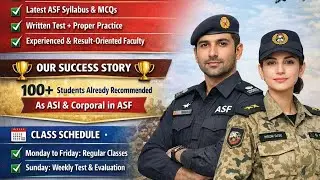 Lecture 05(B)...Pakistan Studies for Airport Security Force(ASF) Test Preparation 2026