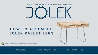 How to assemble Jolek Pallet Legs