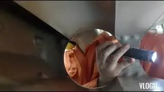 Yanmar Generator Charged Air Cooler inspection and cleaning