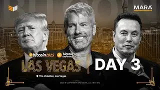 Bitcoin 2025 Conference, Michael Saylor & JD Vance Speech - Day 3 | Livestream from Las Vegas
