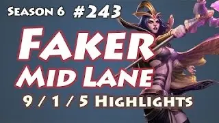 SKT T1 Faker - LeBlanc vs Twisted Fate - Mid - Patch 6.6 - KR SoloQueue Replay Highlights (26/03/16)