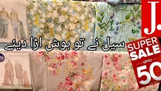J. Unstitch Collection Summer End Sale Upto 50% Off || September 2025