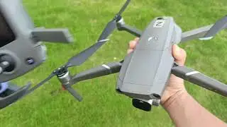 Drone Pilot POV Essential Pre-Flight Checks on the Beach