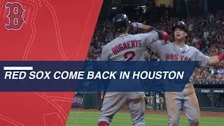 Vazquez, Benintendi homer to lead Red Sox's comeback