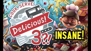INSANE Fast-Paced Cooking! Cook, Serve, Delicious! 3 Switch Gameplay!