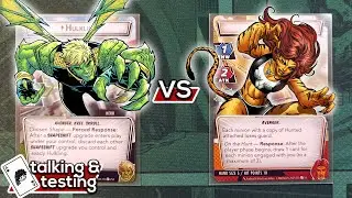 Talking & Testing: Hulkling / Tigra Precon (Marvel Champions Gameplay)