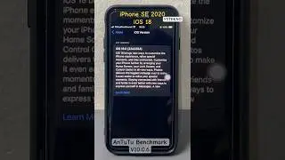 AnTuTu Benchmark iOS 18 iPhone SE 2020 #antutuios18 #antutuiphonese2020