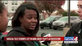 OKC students upset after learning their Platt College program no longer accredited