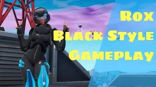 Rox Skin Black (Stage 5) Gameplay - Fortnite | DSDK Gaming