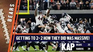 ОБЗОР: 🏈 «Чикаго Беарз» обыграли «Лас-Вегас Рэйдерс» со счётом 25:24. «Счёт 2:2, как они это сдел...