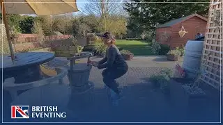 Rider strength and stability with Caroline Moore - British Eventing Training Exercises
