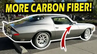 Camaro Carbon Fiber Side Mirrors | Anvil Auto