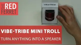 Vibe-Tribe Mini Troll - Tiny Tool Turns Anything into a Bluetooth Speaker! [REVIEW]