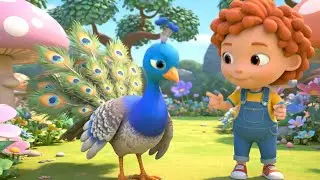 Shiny Crown Adventure of the Little Peacock 🦚 | Kids Songs & Nursery Rhymes