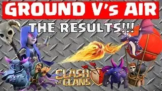 Clash of Clans - Ground V's Air - CLAN WARS RESULT!