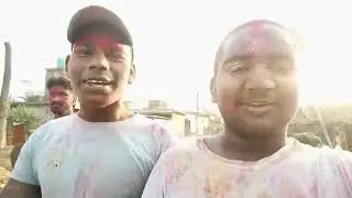 Holi Funny vlogs 😂😂 | Funny video | Holi status Holi special video| Holi vlogs 2025  #vlog #trending