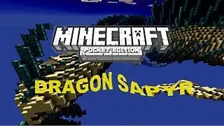 Dragon Sapyr Pixel art | MINECRAFT PE + TOMA FALSA