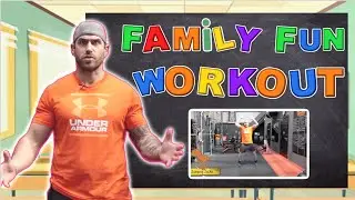 Fun Family Workout At Home (PE for everyone)