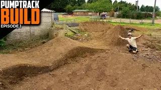 BUILDING A BRAND NEW MTB PUMP TRACK!! EP1