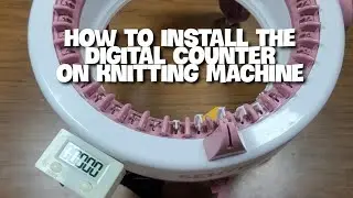How to Install a Digital Counter on a Knitting Machine (with English Subtitles)
