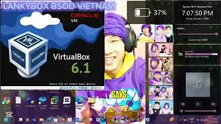 Movie Night Prank Has Bsod VM Windows XP LankyBox Justin Adam Tet Xu&acirc;n 