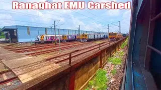 Ranaghat Bongaon Local Don't stop at Ranaghat EMU Carshed