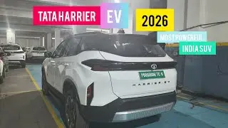 New Tata Harrier EV 2026 Top Model | MINI RANGE ROVER 🔥#tata #tataev 