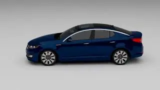 Kia optima 3d model free download. Kia optima 3d model